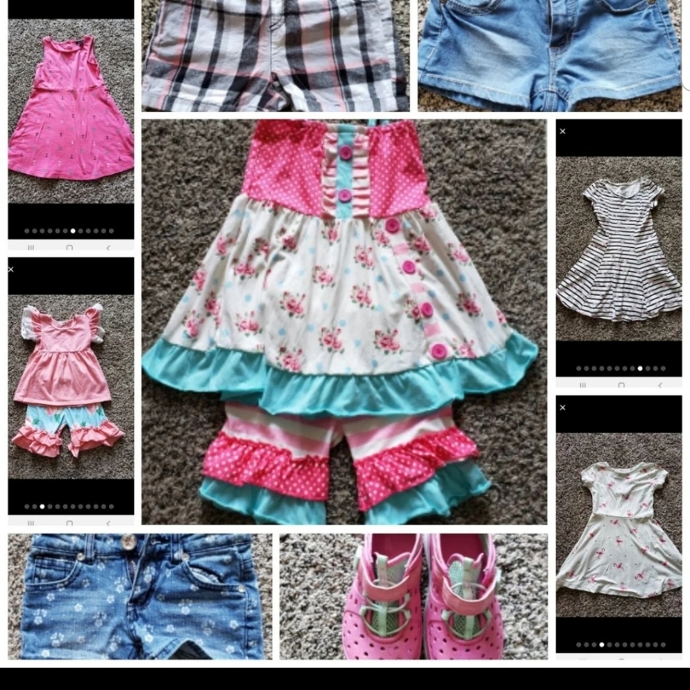 SOLD!!! Girls LG. summer lot